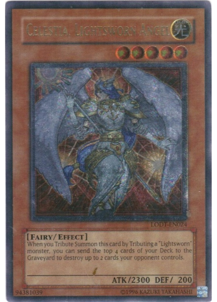Celestia, Lightsworn Angel (Ultimate Rare Unlimited)