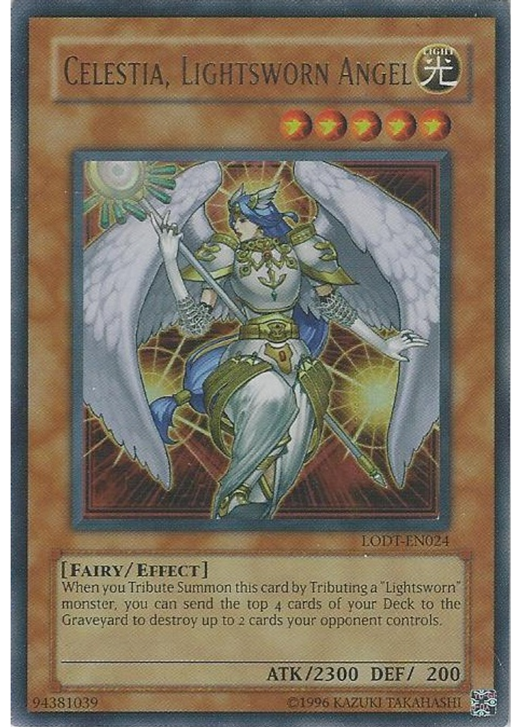 Celestia, Lightsworn Angel (Ultra Rare Unlimited)