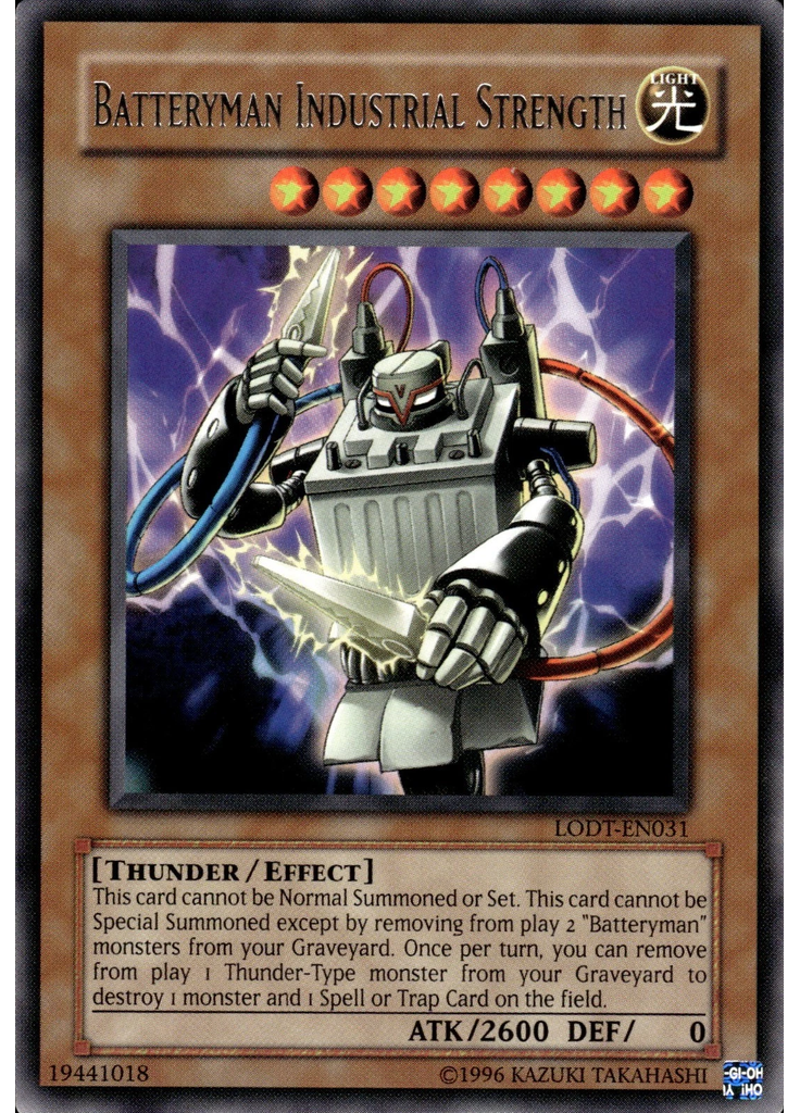 Batteryman Industrial Strength (Rare Unlimited)