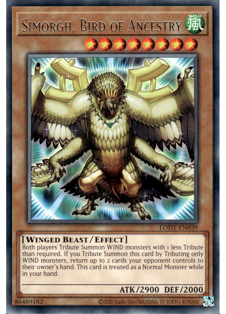 Simorgh, Bird of Ancestry (Rare Unlimited 2024reprint)
