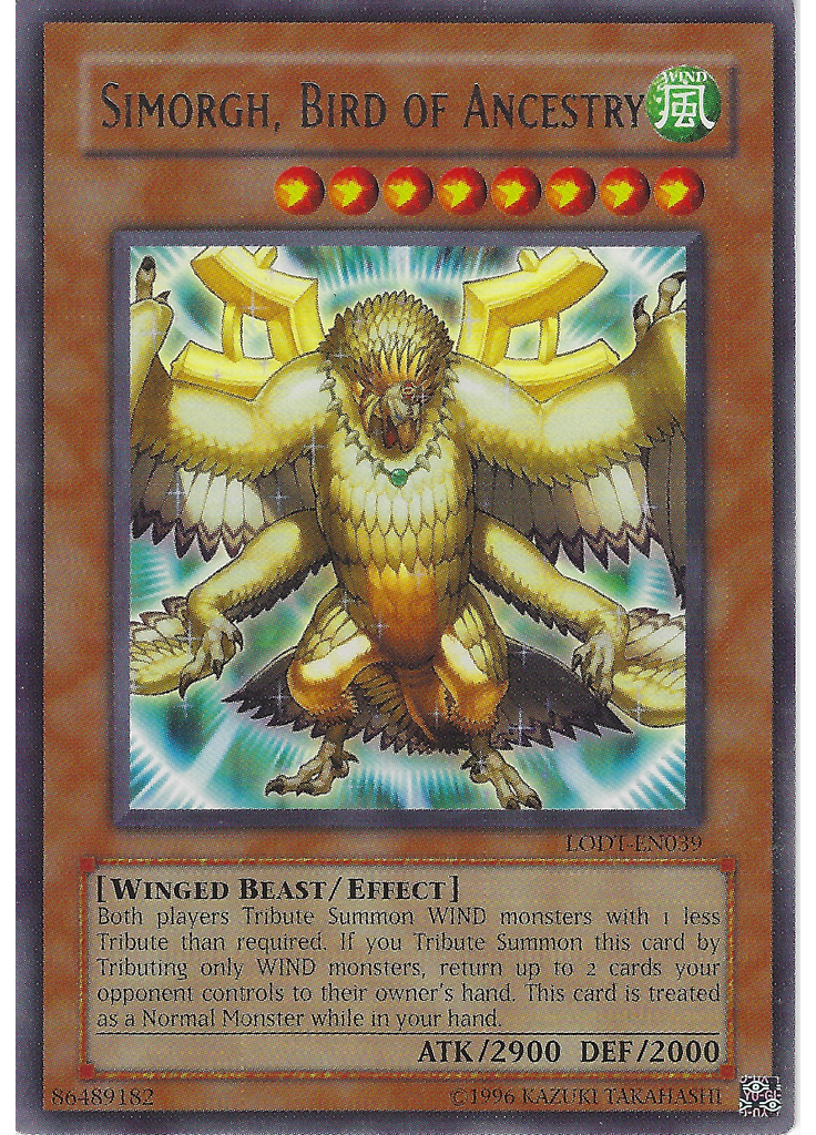 Simorgh, Bird of Ancestry (Rare Unlimited)