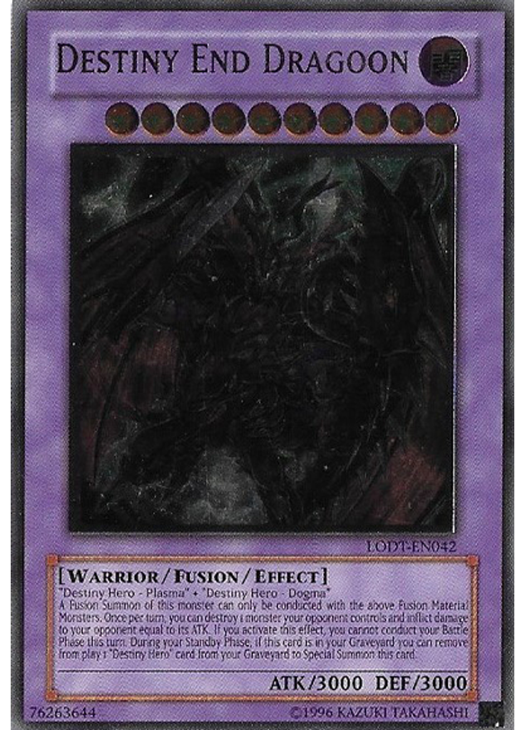 Destiny End Dragoon (Ultimate Rare Unlimited)