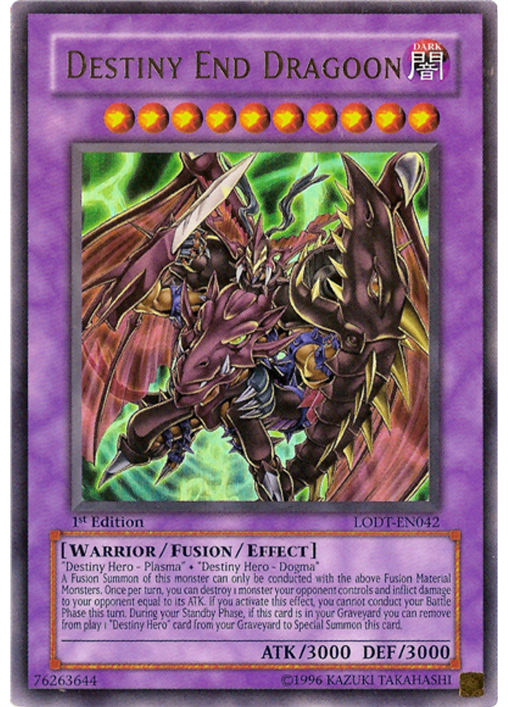 Destiny End Dragoon