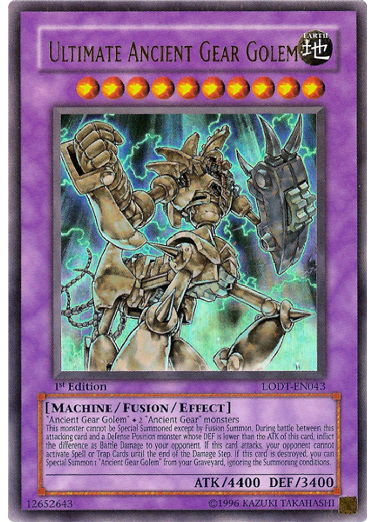 Ultimate Ancient Gear Golem