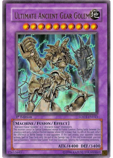 Ultimate Ancient Gear Golem