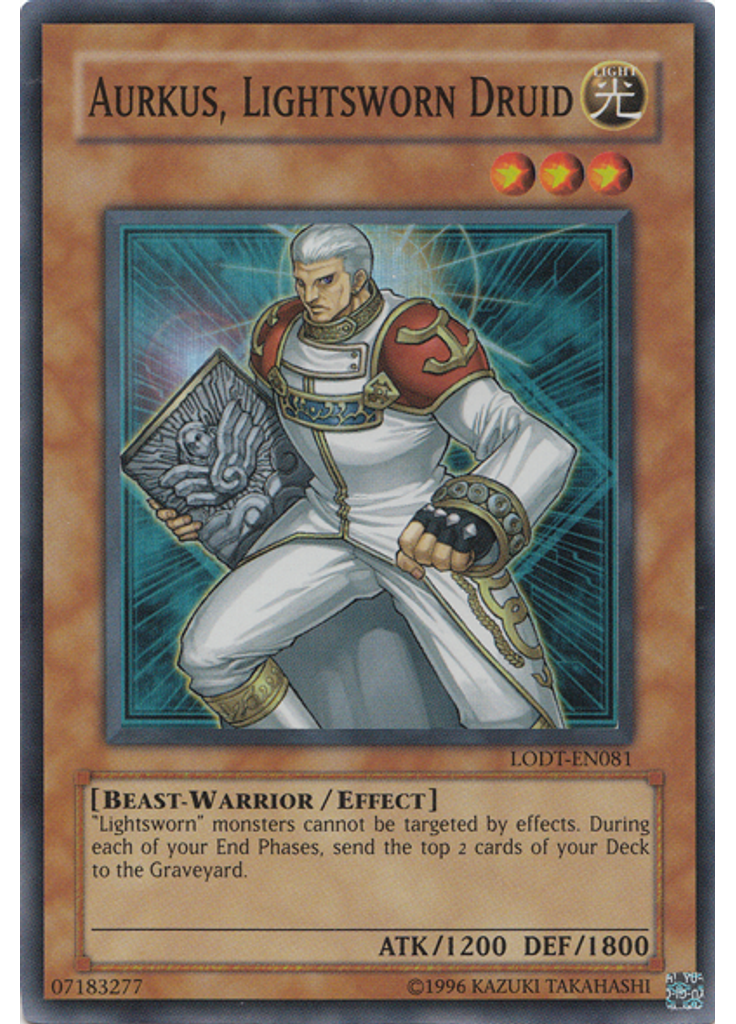 Aurkus, Lightsworn Druid (Super Rare Unlimited)