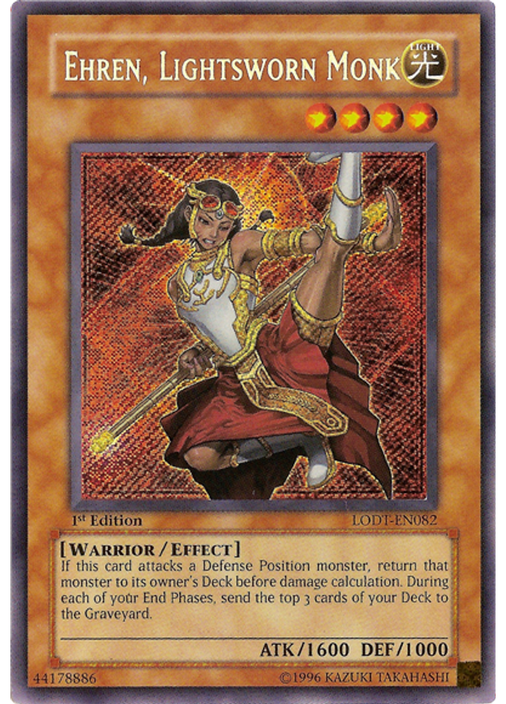 Ehren, Lightsworn Monk