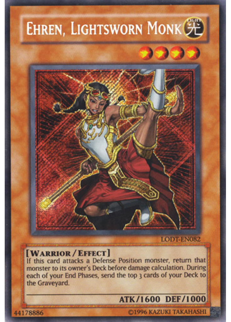 Ehren, Lightsworn Monk (Secret Rare Unlimited)
