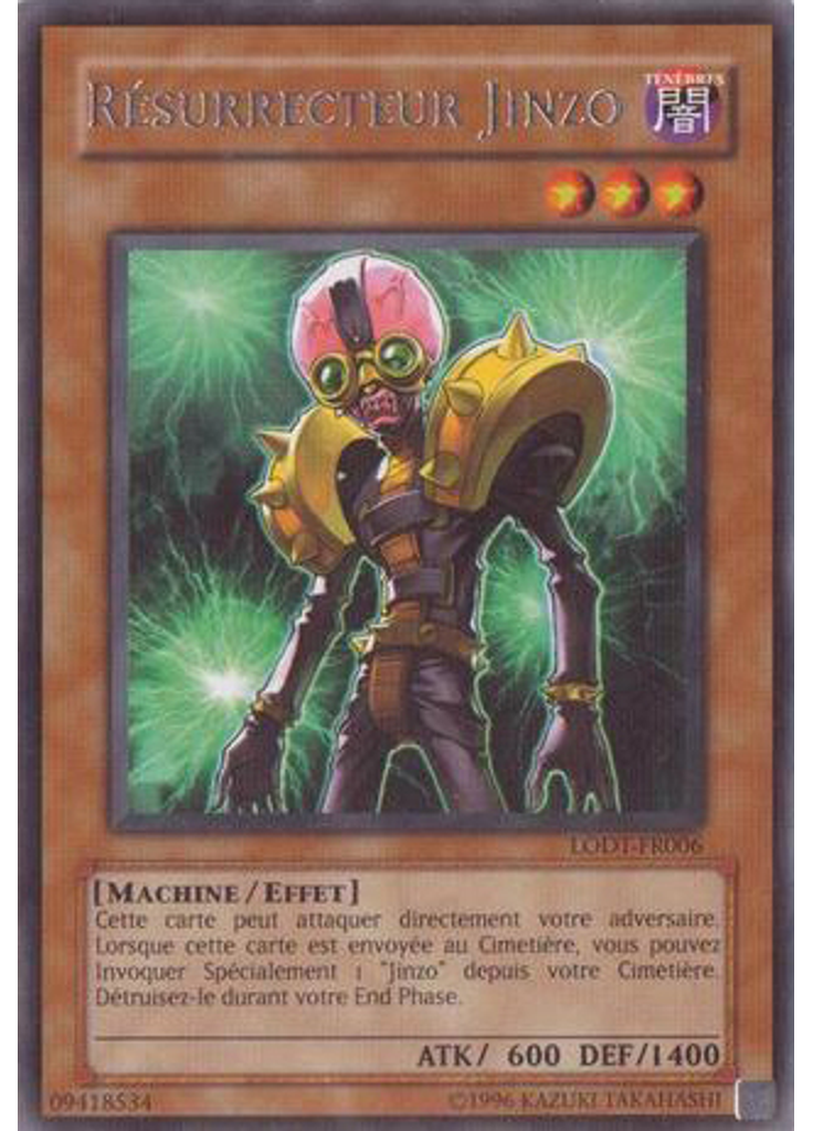 Résurrecteur Jinzo (Rare Unlimited)