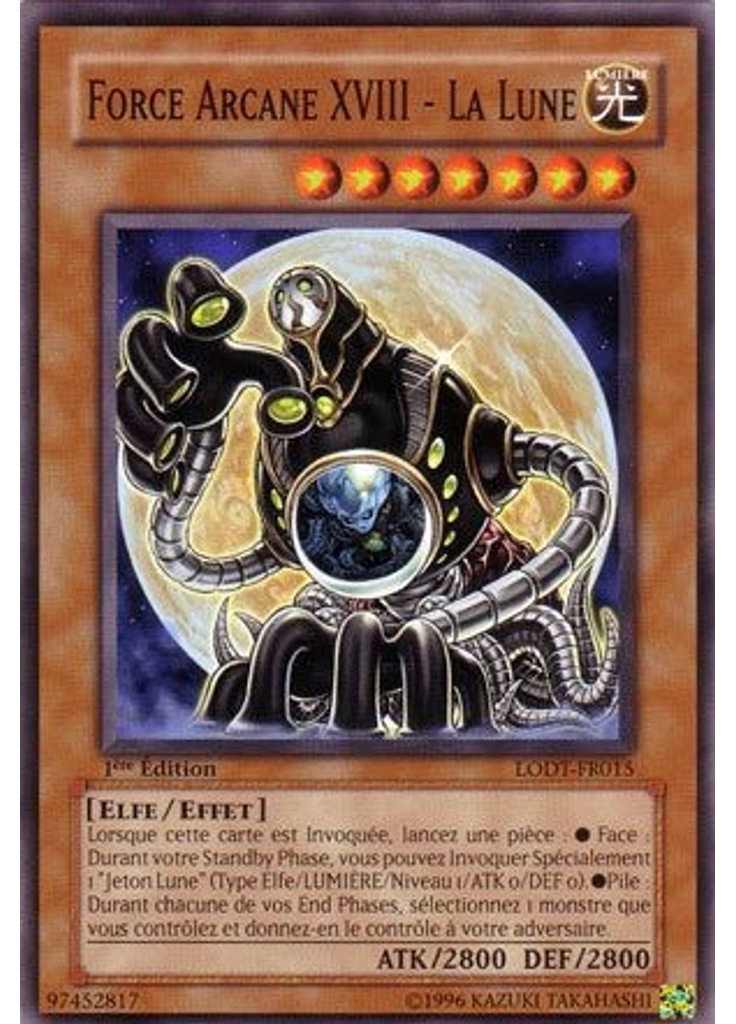 Force Arcane XVIII - La Lune