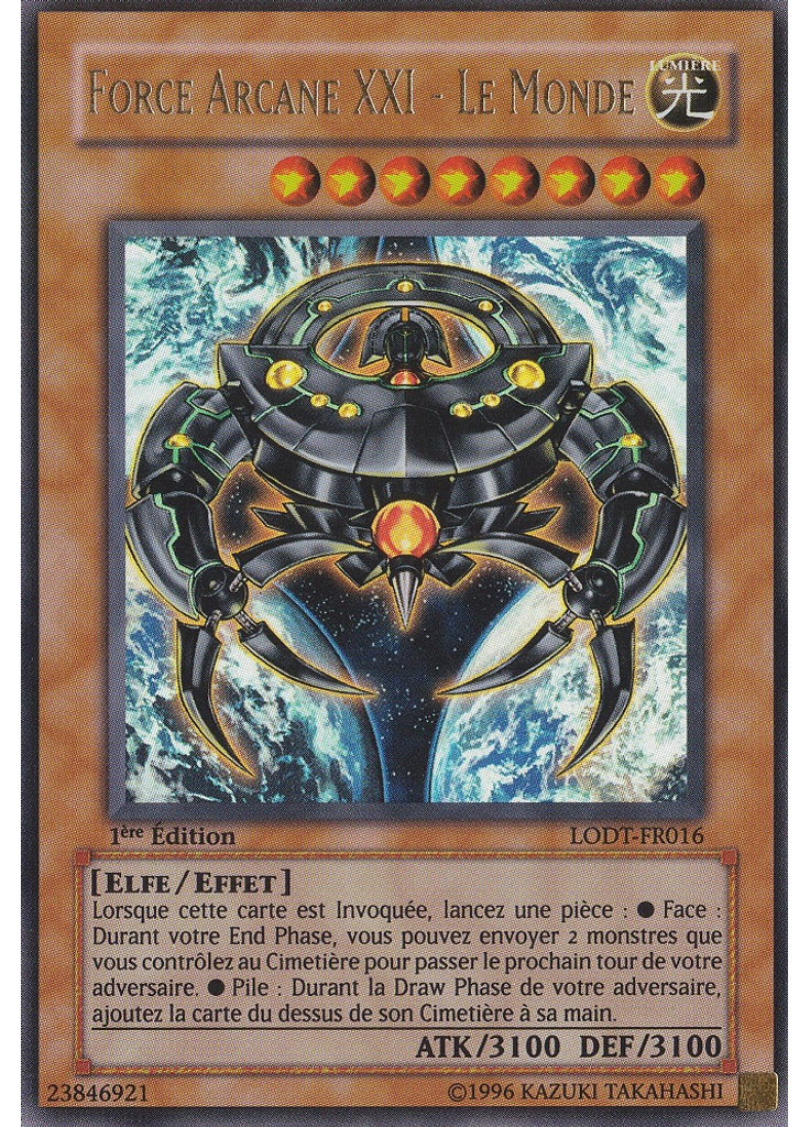 Force Arcane XXI - Le Monde