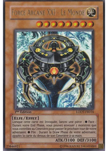 Force Arcane XXI - Le Monde