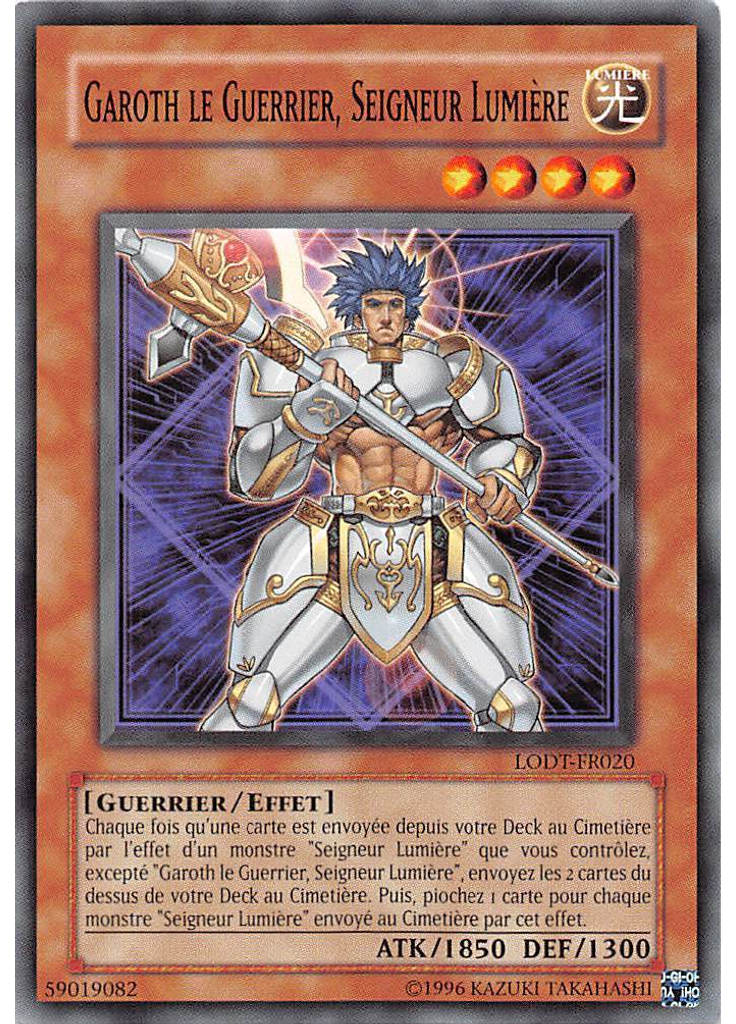 Garoth le Guerrier, Seigneur Lumière (Common Unlimited)