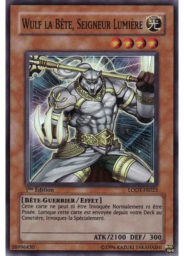 Wulf la Bête, Seigneur Lumière