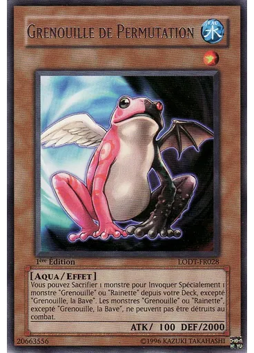 Crapaud de Permutation