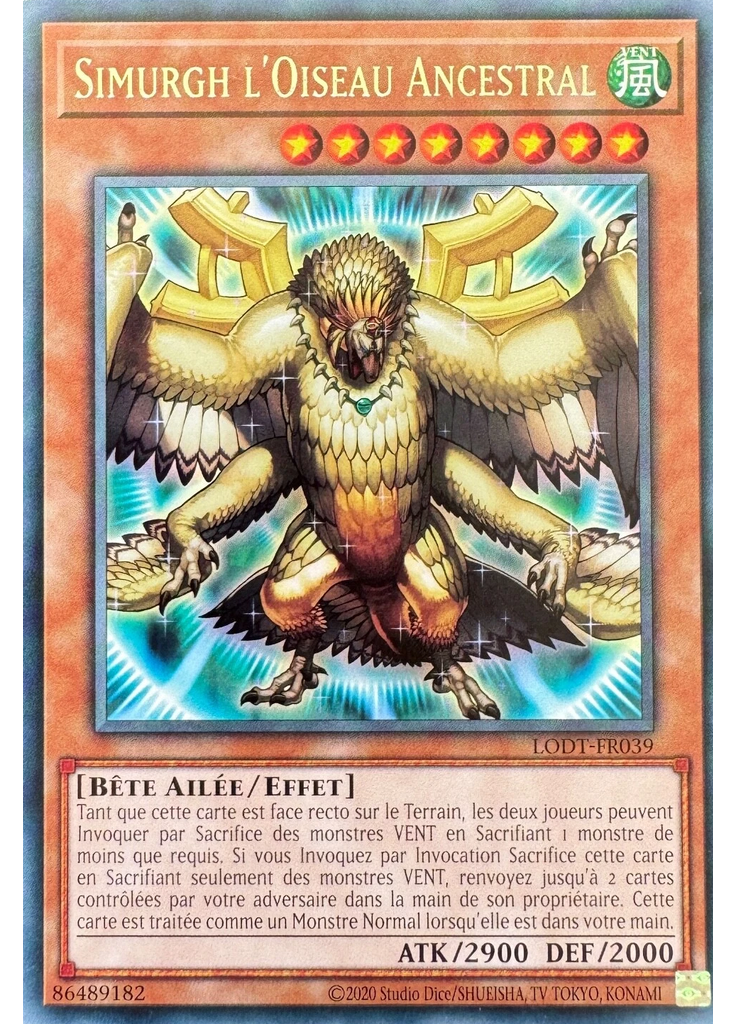 Simurgh l'Oiseau Ancestral (Rare Unlimited 2024reprint)