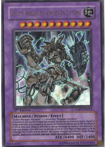Golem Rouages Ancients Ultime