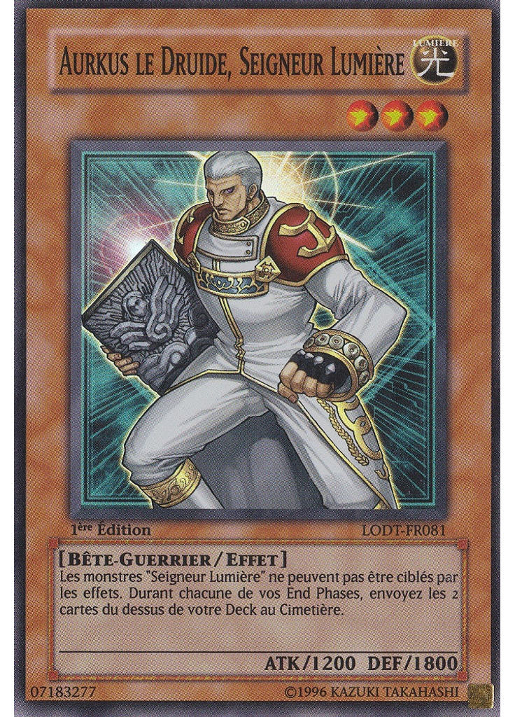 Aurkus le Druide, Seigneur Lumière