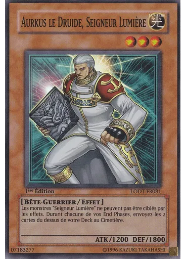 Aurkus le Druide, Seigneur Lumière
