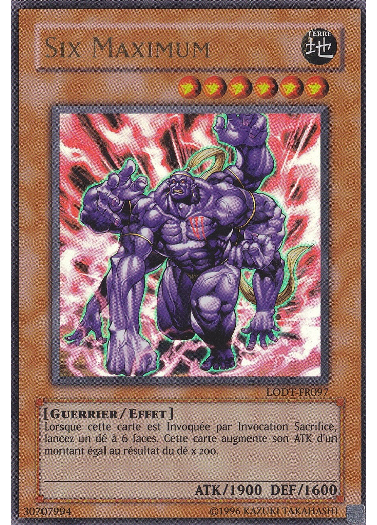 Six Maximum (Ultra Rare Unlimited)