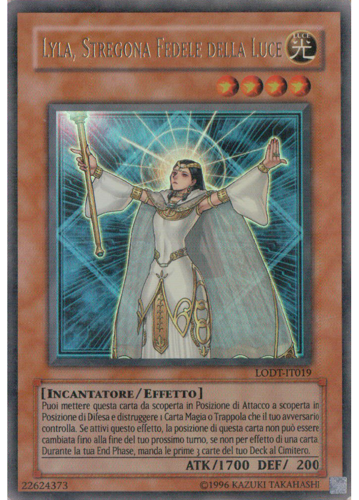 Lyla, Stregona Fedele della Luce (Ultra Rare Unlimited)