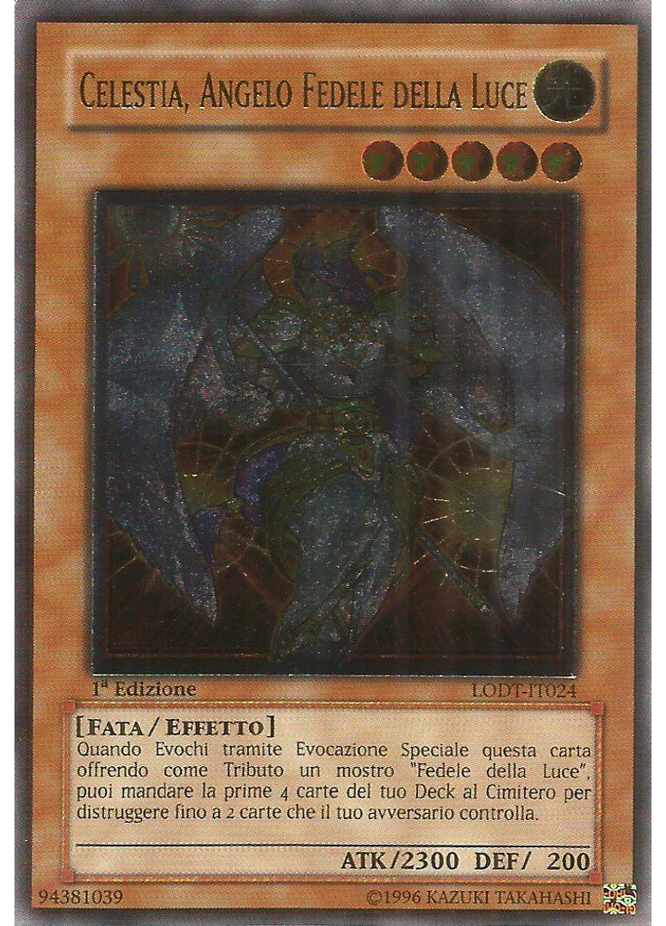 Celestia, Angelo Fedele della Luce (Ultimate Rare 1st Edition)