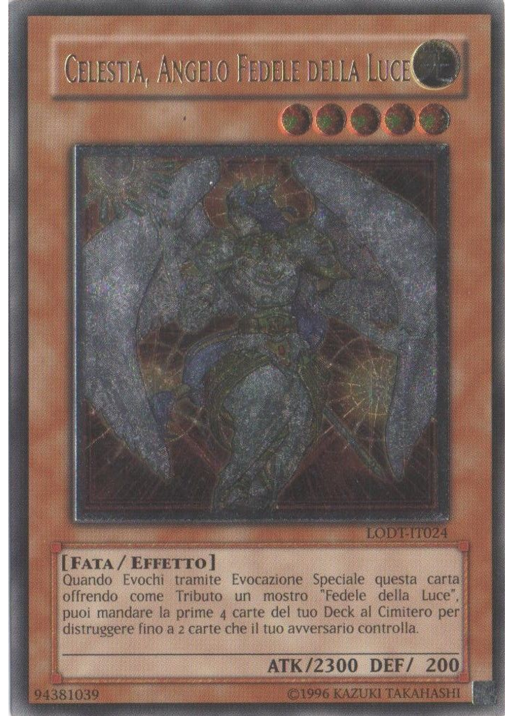 Celestia, Angelo Fedele della Luce (Ultimate Rare Unlimited)