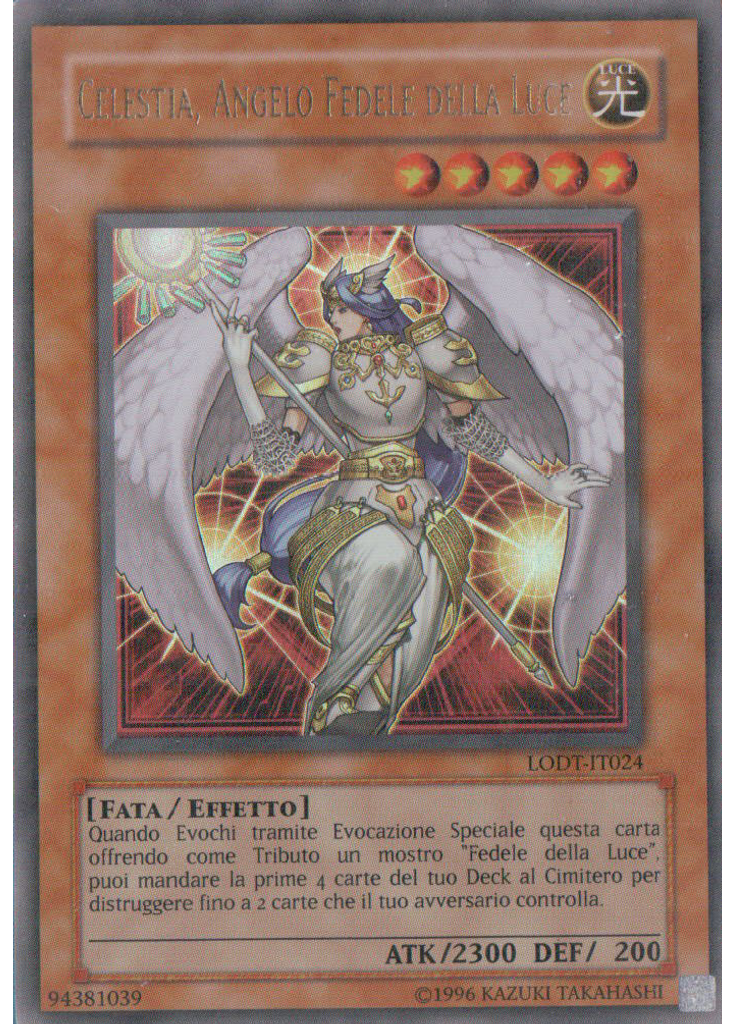 Celestia, Angelo Fedele della Luce (Ultra Rare Unlimited)