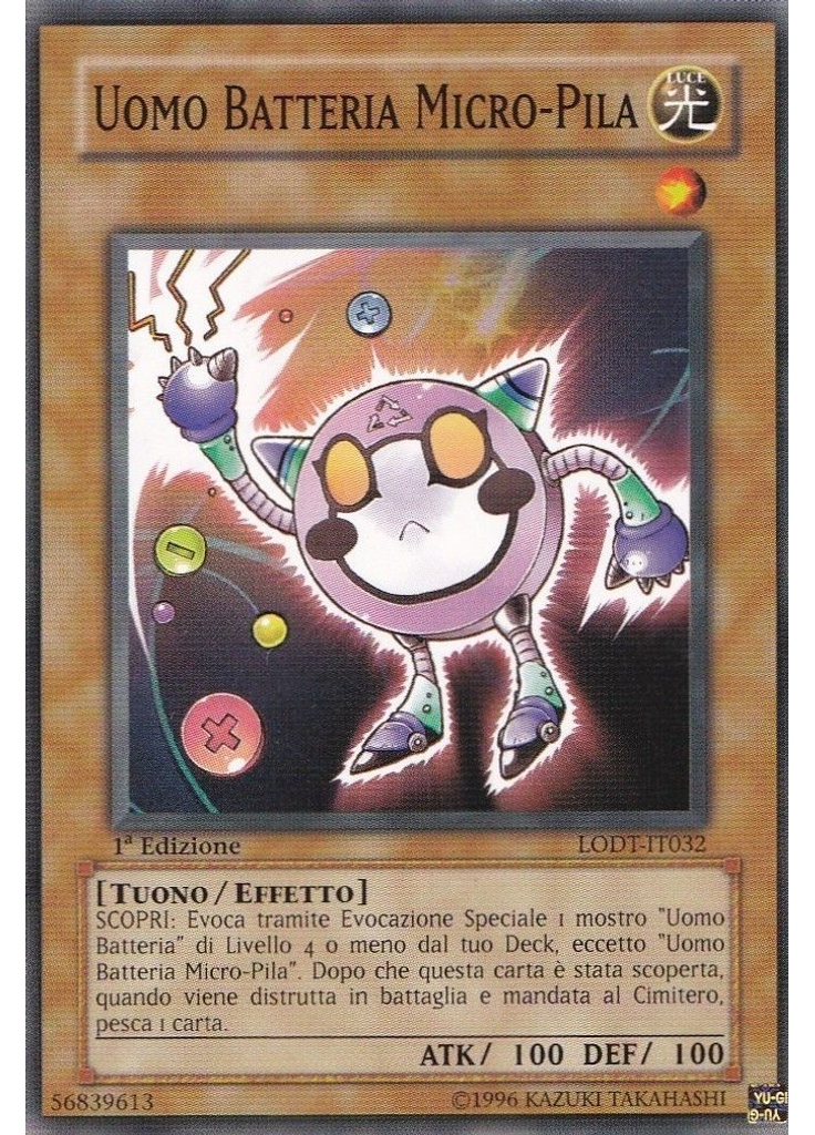 Uomo Batteria Micro-Pila