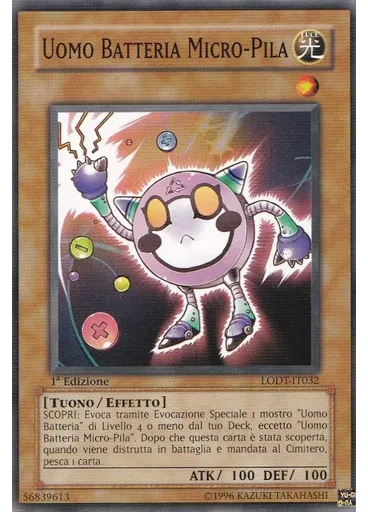 Uomo Batteria Micro-Pila