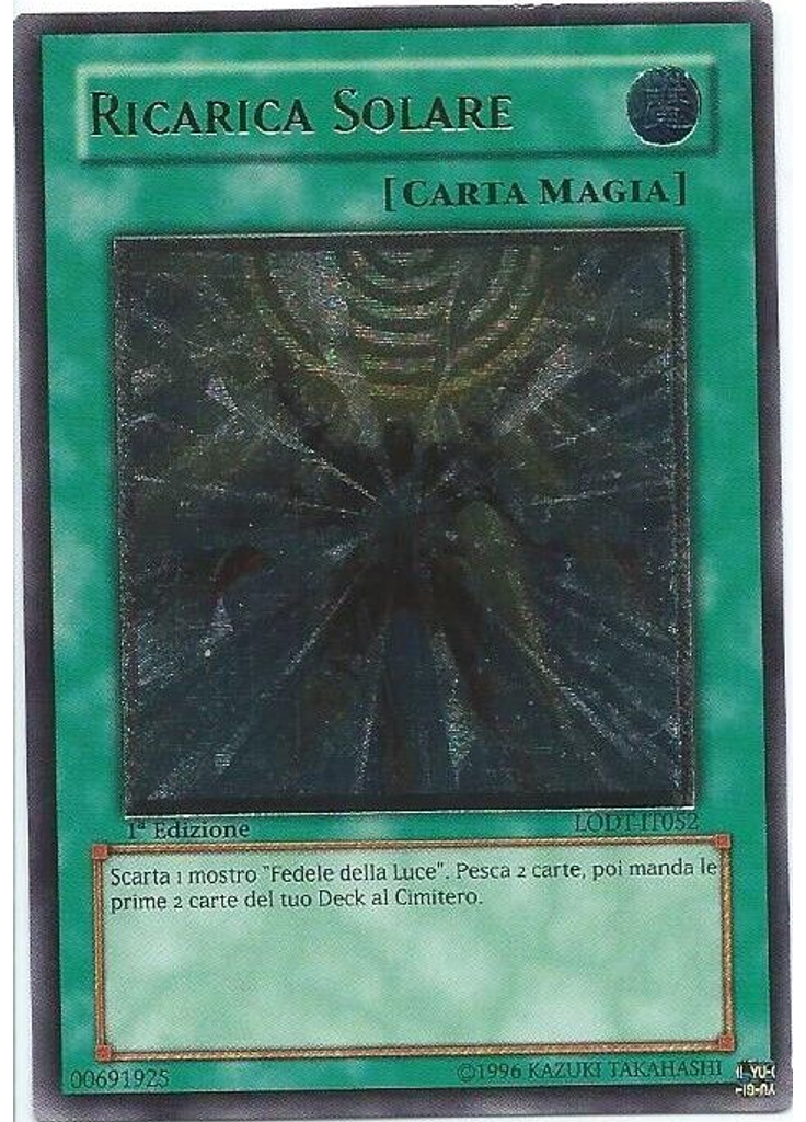 Ricarica Solare (Ultimate Rare 1st Edition)