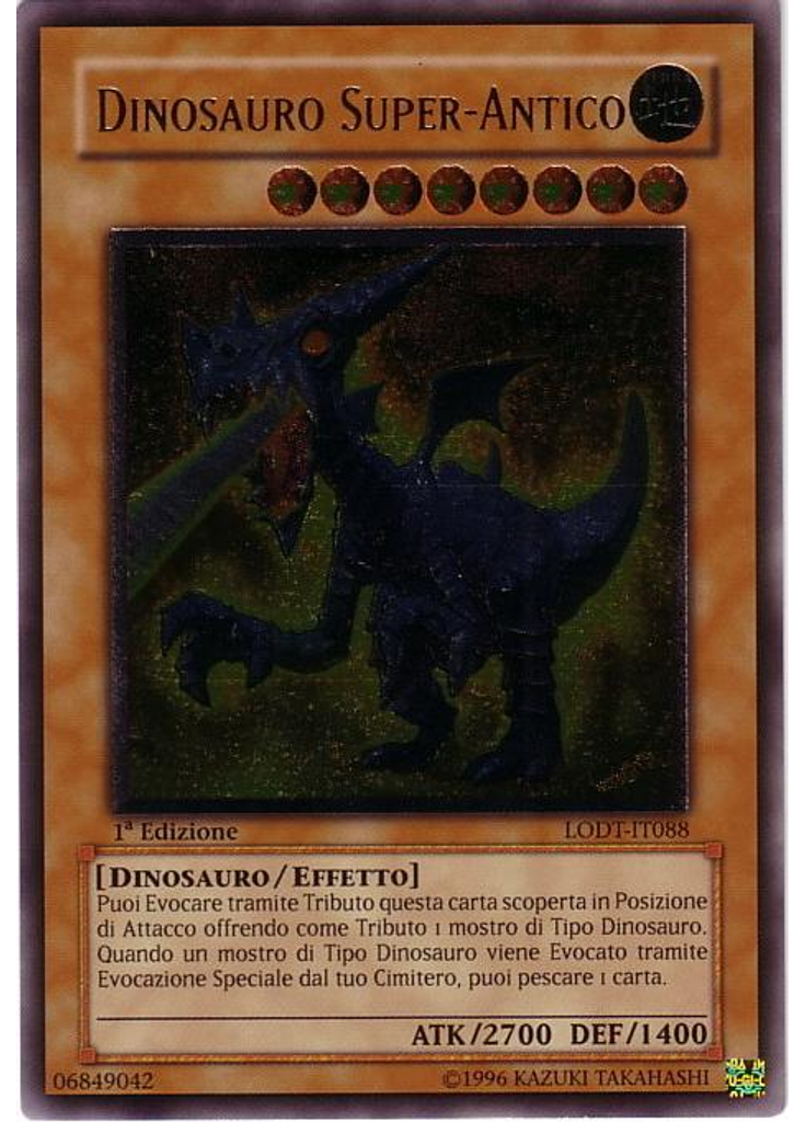 Dinosauro Super-Antico (Ultimate Rare 1st Edition)