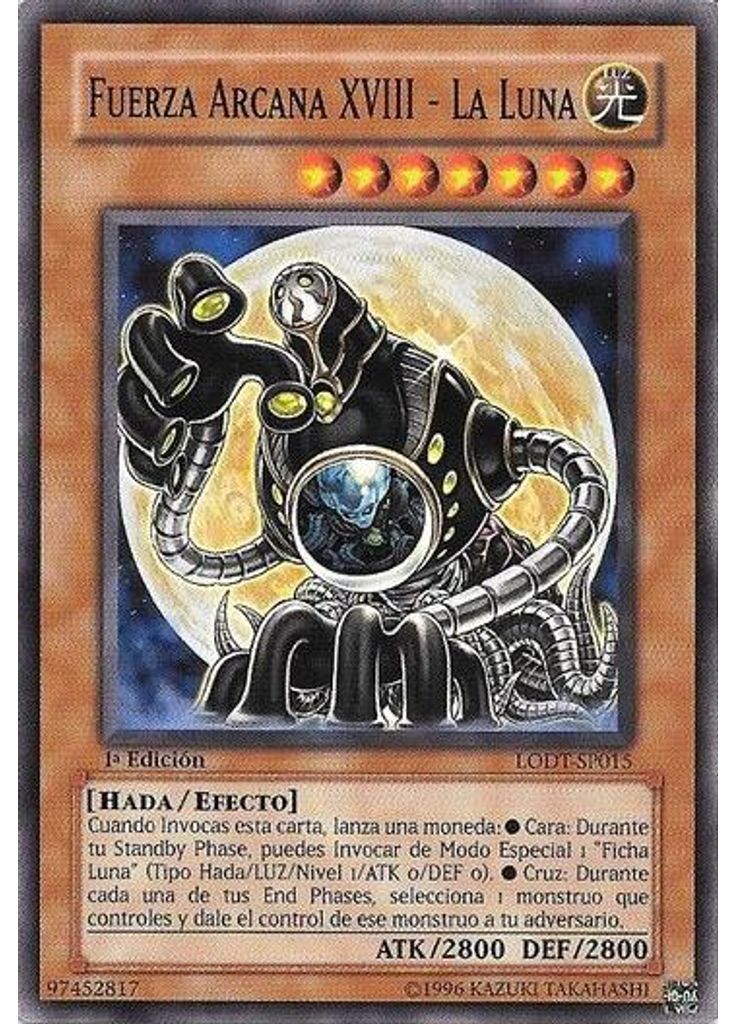 Fuerza Arcana XVIII - La Luna