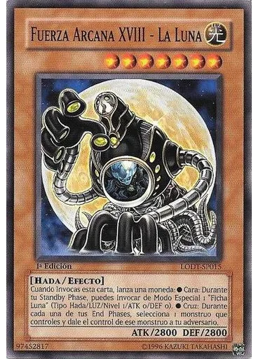 Fuerza Arcana XVIII - La Luna