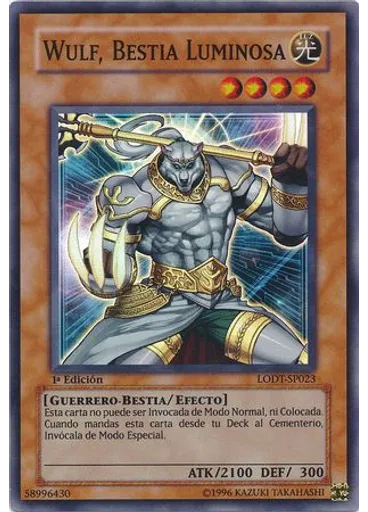 Wulf, Bestia Luminosa