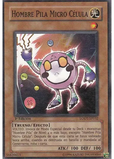 Hombre Pila Micro Célula