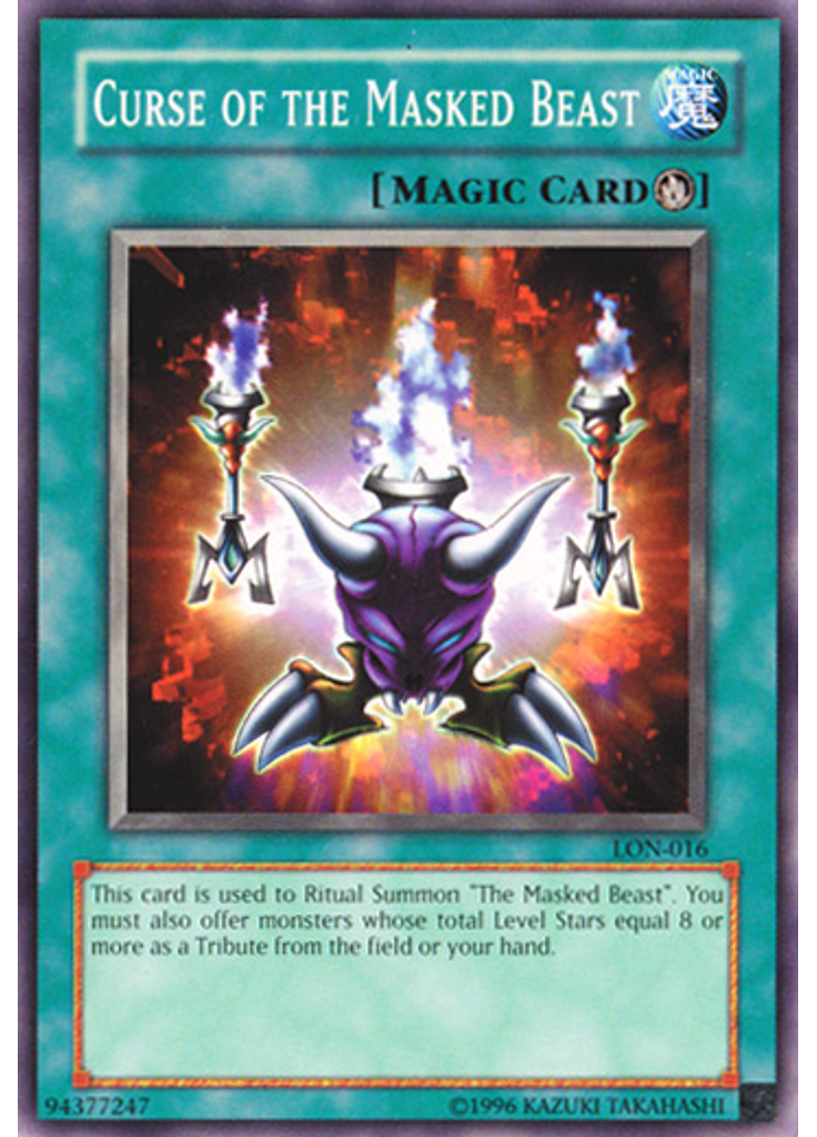 Curse of the Masked Beast (Short Print Unlimited)