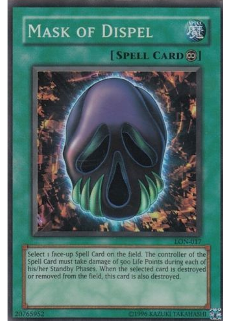 Mask of Dispel (Super Rare Unlimited Reprint)