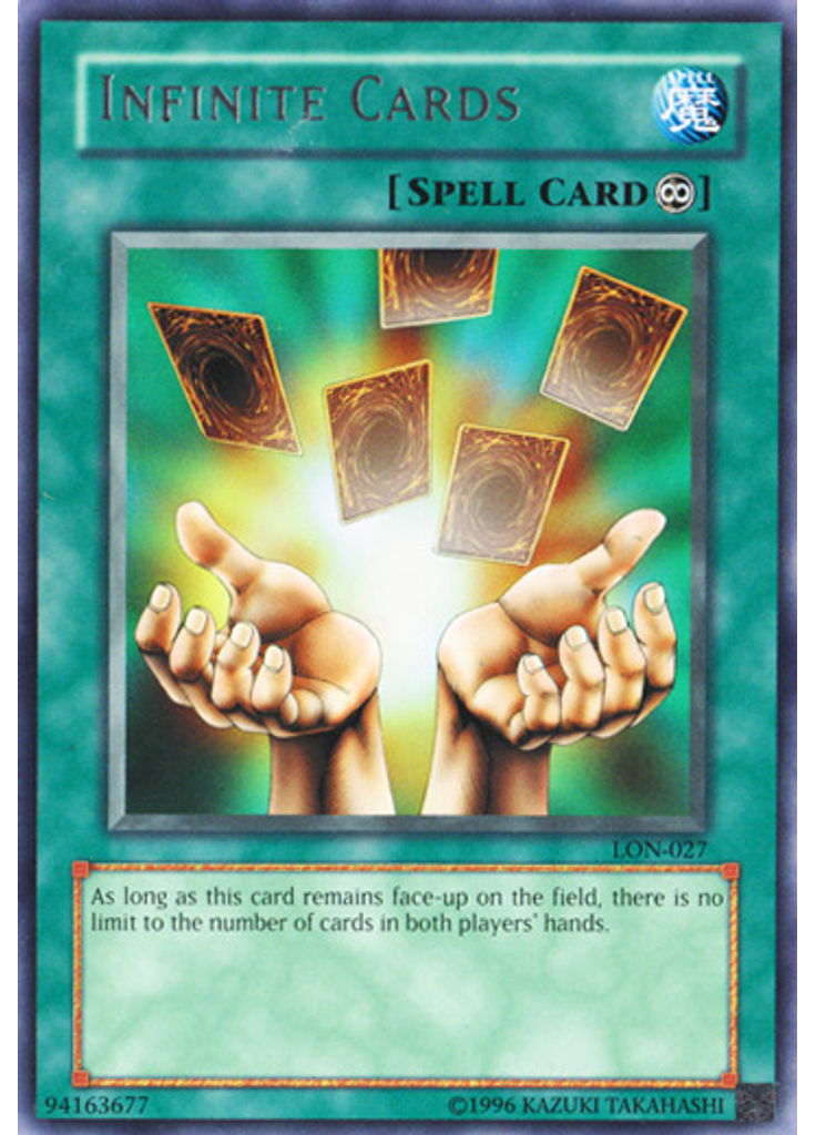 Infinite Cards (Rare Unlimited Reprint)