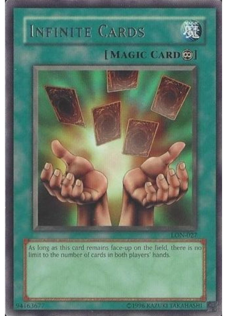 Infinite Cards (Rare Unlimited)