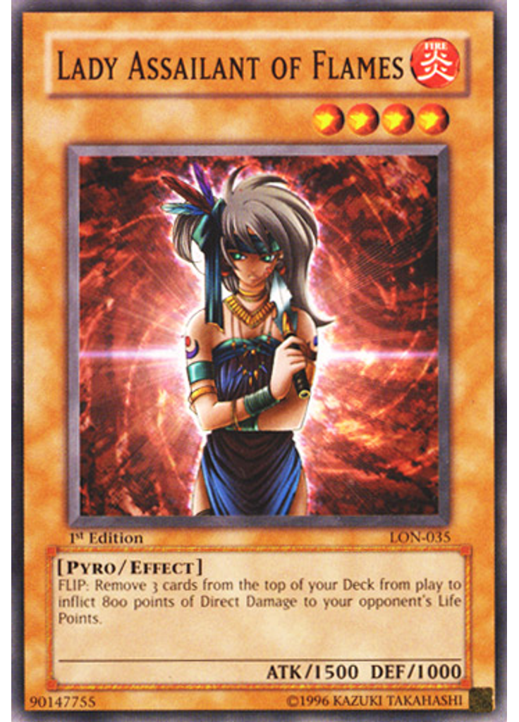 Lady Assailant of Flames