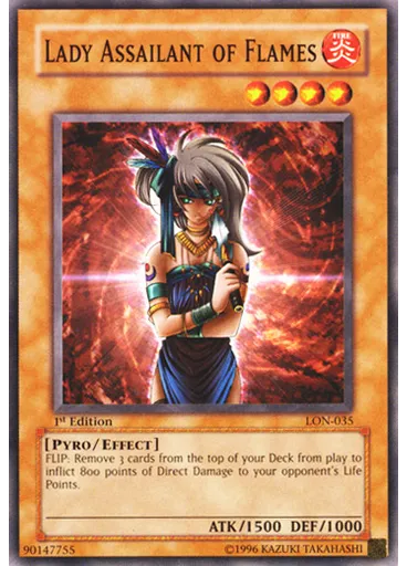 Lady Assailant of Flames