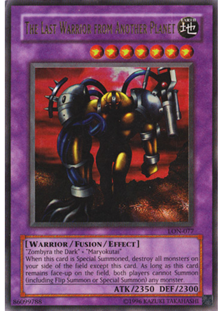 The Last Warrior from Another Planet (Ultra Rare Unlimited)