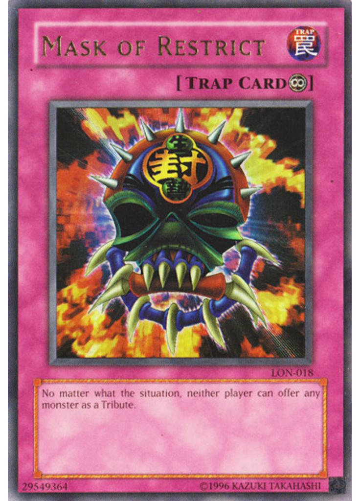 Mask of Restrict (Ultra Rare Unlimited)