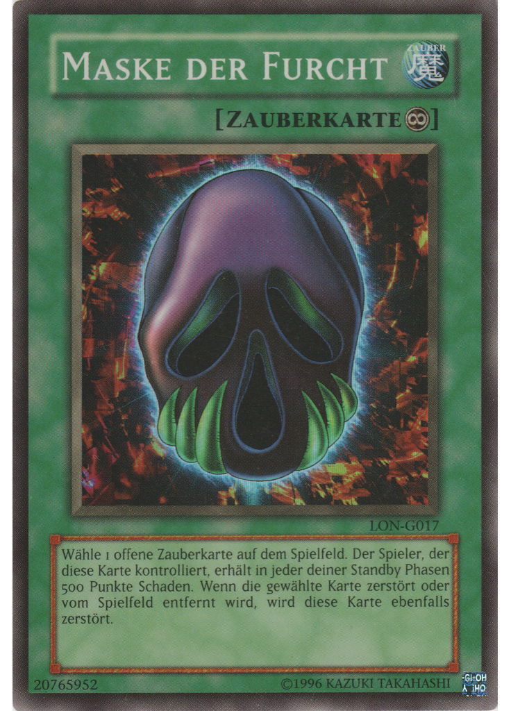 Maske der Furcht (Super Rare Unlimited)