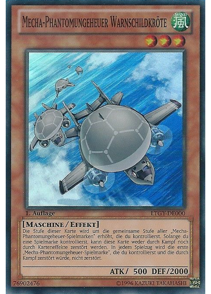 Mecha-Phantomungeheuer Warnschildkröte