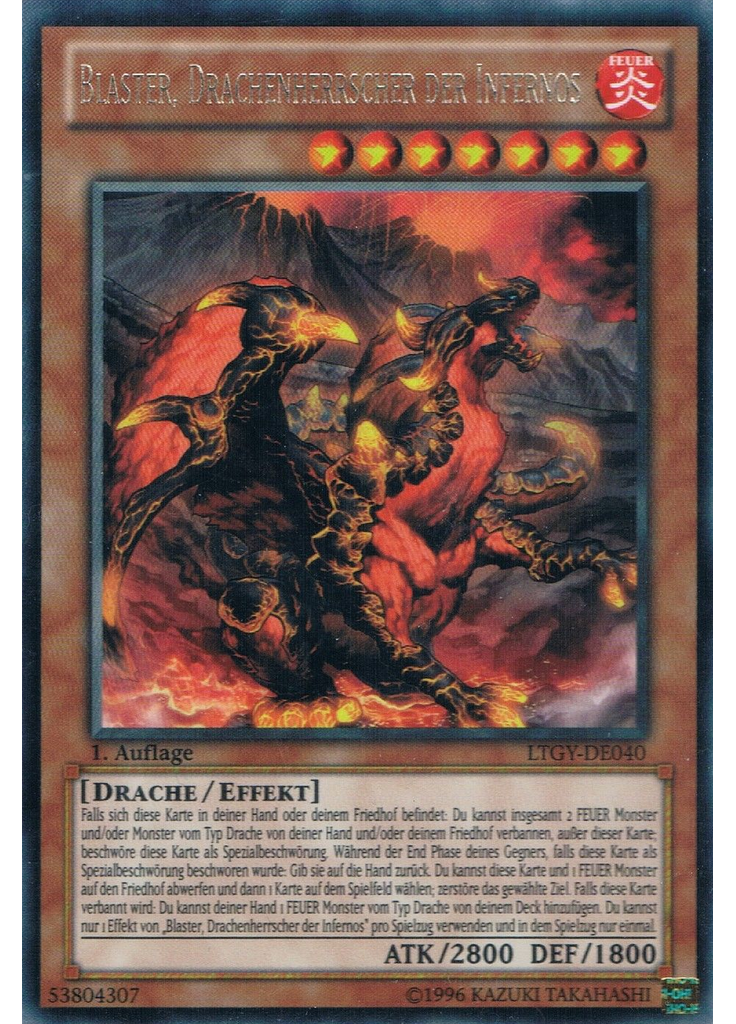 Blaster, Drachenherrscher der Infernos