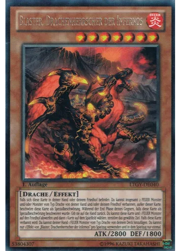 Blaster, Drachenherrscher der Infernos