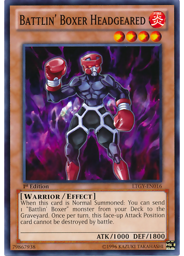 Battlin' Boxer Headgeared