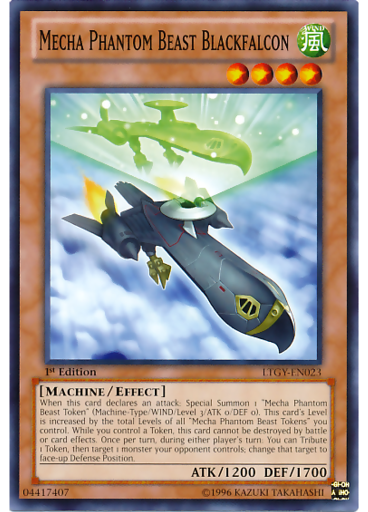 Mecha Phantom Beast Blackfalcon
